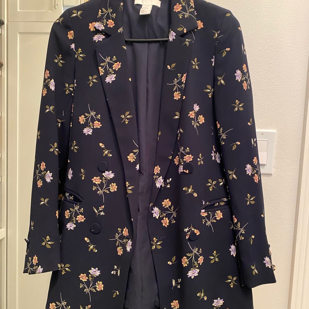 H&M - Floral Blazer